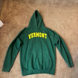 Women’s Large Green Vermont Hoodie